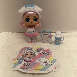 LOL Surprise Dolls Hello Kitty Mystery Sanrio Cinnamoroll Swirl